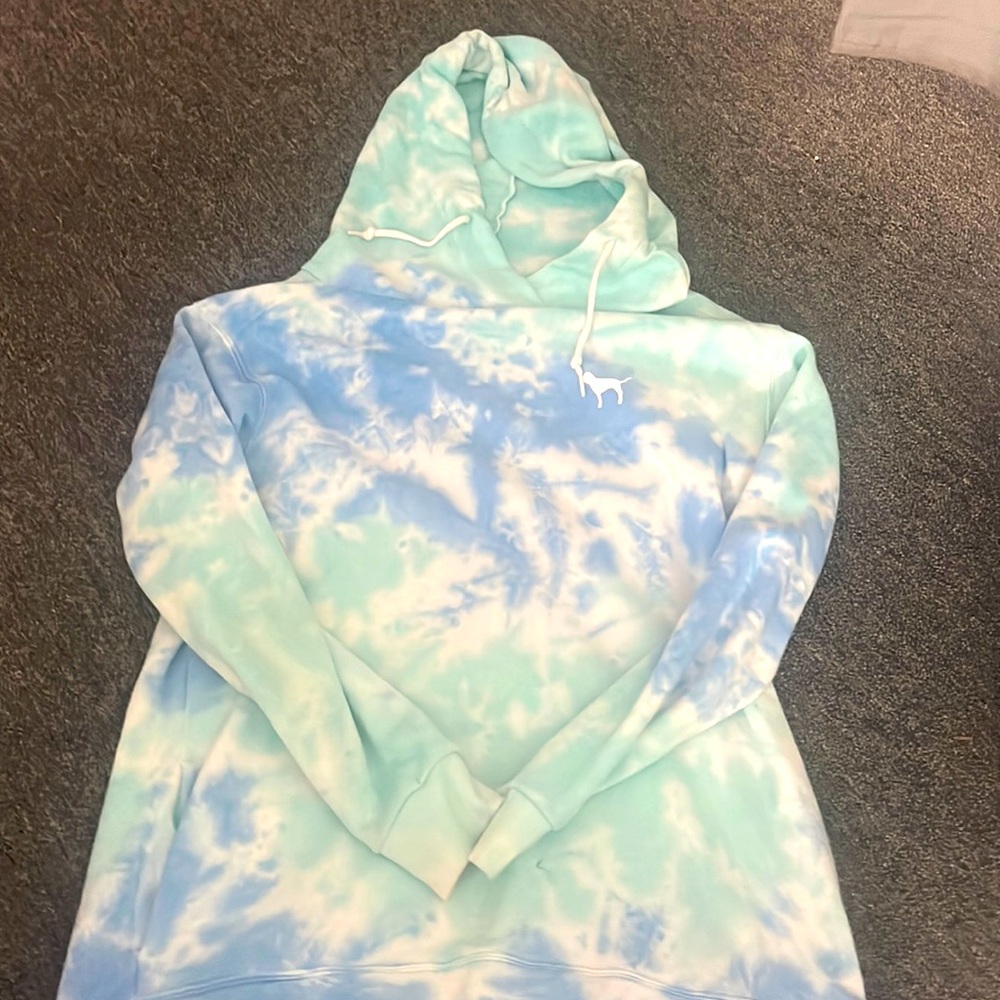PINK tie dye sweatshirt